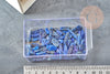 Plastic jewelry bead storage box 9 drawers 19cm X1 G8958