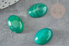 Cabochon agate vert , cabochon ovale, cabochon agate,agate naturelle,18x13mm, pierre naturelle, X1 G1972