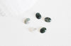 Cabochon agate verte, fournitures créatives, cabochon ovale, agate naturelle,10 x 14mm, cabochon agate, bijou pierre,pierre naturelle G282