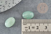 Cabochon aventurine verte, cabochon ovale aventurine naturelle, création de bijoux pierre naturelle,14 x10mm, x1 (G5048)