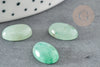 Cabochon aventurine verte, cabochon ovale aventurine naturelle, création de bijoux pierre naturelle,14 x10mm, x1 (G5048)