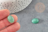 Cabochon aventurine verte, cabochon ovale, aventurine naturelle,pierre naturelle, 14 x10mm, X1 G2241