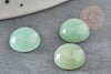 Cabochon aventurine verte, cabochon rond, aventurine naturelle, pierre verte, pierre dôme, 10mm, X1 G0317