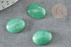 Cabochon aventurine verte,cabochon ovale, aventurine naturelle,16 x12mm, X1 G4002