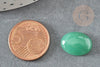 Cabochon aventurine verte,cabochon ovale, aventurine naturelle,16 x12mm, X1 G4002