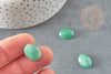 Cabochon aventurine verte,cabochon ovale, aventurine naturelle,16 x12mm, X1 G4002