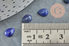 Cabochon dôme goutte Lapis Lazulis, cabochon goutte, lapis naturel, pierre naturelle,8x6mm, X1 G2274