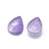 Cabochon goutte amethyste, cabochon goutte, amethyste naturelle, fabrication bijoux pierre naturelle,8x6mm, X1 G2271