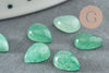 Cabochon goutte aventurine verte, cabochon goutte, aventurine naturelle,cabochon pierre, 8x6mm, pierre naturelle, x1 G2273