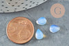 Cabochon goutte opalite ,cabochon goutte,cabochon bijoux,pierre de synthèse,cabochon pierre, création bijoux,8 x6mm, X1 G3062