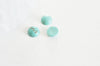 Cabochon howlite turquoise, fournitures créatives, cabochon rond, howlite naturelle, cabochon howlite,pierre naturelle,6mm, X1 G5055