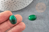 Cabochon jade marbré vert, cabochon ovale, jade naturel,18 x13mm, cabochon pierre, X1 G2064