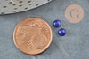 Cabochon kyanite cianyte bleue, fcabochon rond, kyanite naturelle 4mm, pierre naturelle, X1 G2970