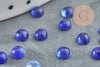 Cabochon kyanite cianyte bleue, fcabochon rond, kyanite naturelle 4mm, pierre naturelle, X1 G2970