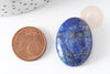 Cabochon ovale Lapis Lazulis, cabochon ovale,lapis Lazulis,lapis naturel, pierre naturelle,22x30mm, X1 G2594