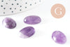 Cabochon ovale amethyste naturelle 18x13mm, cabochon pierre naturelle, x1 G10006