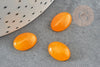 Cabochon ovale jade jaune, pierre dôme,cabochon pierre,jade naturel, pierre naturelle,14x10mm, X1 G2607