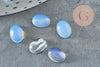 Cabochon ovale opalite8x6mm,cabochon ovale,cabochon bijoux,cabochon opale,cabochon pierre, création bijoux, X1 G2023