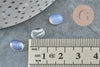 Cabochon ovale opalite8x6mm,cabochon ovale,cabochon bijoux,cabochon opale,cabochon pierre, création bijoux, X1 G2023