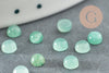 Cabochon rond aventurine verte, cabochon rond, aventurine naturelle,cabochon pierre, 4mm, pierre naturelle, X1 G2839