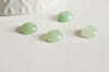 Cabochon rond aventurine verte, fournitures créatives, cabochon rond, aventurine naturelle,8mm, pierre naturelle