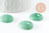 Cabochon rond aventurine verte naturelle 20mm, cabochon pierre naturelle, x1 G9618