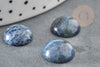 Cabochon rond bleu lapis lazulis 12mm, x1 (G1128)