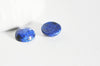 Cabochon rond bleu lapis lazulis, cabochon rond, cabochon pierre, lapis lazulis naturel,14mm, pierre naturelle, l'unité,G2641