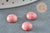 Cabochon rond rhodochrosite naturelle lisse 8mm, x1 (G5592)
