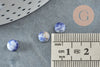 Cabochon rond sodalite bleue, fournitures créatives, cabochon rond,sodalite naturelle,6mm, pierre naturelle, X1 G0172