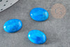 Cabochon turquoise bleue, cabochon ovale,turquoise naturelle, cabochon turquoise,pierre naturelle,14mm, X1 G0349