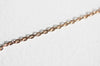 Chaine complète acier or rose 14k forçat 1.9mm/45cm,chaine collier sans nickel, acier or rose,chaine complète, x1 G1102