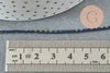 Cordon bleu or, fabrication bijoux, création bijoux,ruban mariage, scrapbooking, largeur 1.5mm, x1 mètre G2118