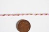 Cordon rose or, création bijoux,ruban mariage, scrapbooking,1-1.55mm, bobine 100 mètres G2143