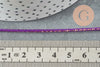 Cordon violet or,ruban mariage, scrapbooking, largeur 1.8mm, X 1mètre G1750