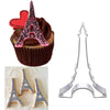 Emporte-pièce tour Eiffel, Moule patisserie, emporte-pièce en acier inoxydable pour cuisine gateau et loisirs créatifs,8.4cm, x1 G5009