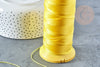 Fil nylon jaune 0.8mm, fil à broder, fil couture, scrapbooking , x 10 mètres-G8313