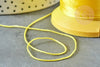 Fil nylon jaune 0.8mm, fil à broder, fil couture, scrapbooking , x 10 mètres-G8313