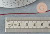 Fil rouge métallisé, fournitures créatives, fil original,création bijoux, fil Couture broderie,fil rouge, diamètre 0.8mm, x 5mètres G2314