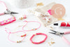 Kit création 10 Bracelets Surfer, Coffrets et kits pour la création de bijoux fantaisie DIY, X1 G9555