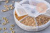 Kit de perles rocaille façon Miyuki Mix Moccha Doré, x1 (G9192)