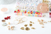 Kit mix de perles lettres et accessoires, x1 G9712