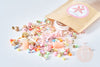 Kit mix de perles pastel Ete sucré, Coffrets et kits pour la création de bijoux fantaisie DIY, la pochette G8165