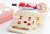 Kit parure de bijoux cabochon pierre naturelle, Coffrets et kits pour la création de bijoux fantaisie DIY, X1 G9557