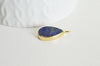 Pendentif goutte Lapis Lazulis,creation bijou, Pendentif bijoux, pendentif pierre, pierre naturelle, lapis lazulis naturelle,22mm, x1 G5207