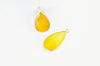 Pendentif goutte jade jaune doré, fournitures créatives,pendentif jade, pendentif pierre,jade naturel, jade teinté jaune,33mm, x1 G0302