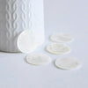 Pendentif rond nacre blanche, pendentif coquillage blanc, coquillage naturel,création bijoux, 30mm,lot 10-20-50- G0358