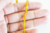 Perle abacus jade naturel teinté jaune 4x2mm, perles pierre naturelle à facettes, x1 fil 36cm, G1710