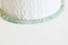 Perle abacus jade vert clair, perle jade,pierre jade naturelle, jade facette, 4x2mm, Fil de 35cm, X1 G3070