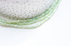 Perle nacre naturelle heishi vert pastel,tube coquillage coloré,perle coquillage,2x4mm, le fil de 20 cm, x1 G5129